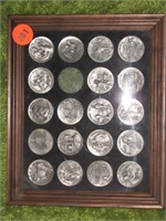 Pewter coins