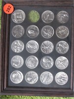 Pewter coins