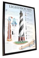 large lighthouse print