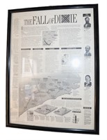 large print The Fall of Dixie