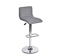 Open Box CANVAS Finn Upholstered Bar Stool Adjusta