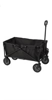 Outdoors Folding Sports Wagon with Removable Bed,