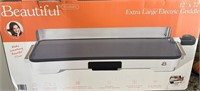 91 - ELECTRONIC EXTRA LONG GRIDDLE 12X22"