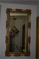 499: wall mirror 39inx17in