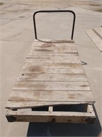 Railroad dock cart