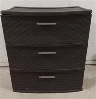 (AB) Sterilite 3 Drawer Storage Cabinet