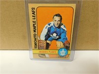 1972-73 OPC Jacques Plante #92 Hockey Card