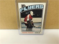 1976-77 OPC Bernie Parent #10 Hockey Card