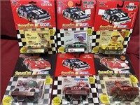 6 NIB 1:64 Scale NASCAR DIE-CAST