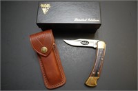 Buck Limited Edition Knife W/ Leather Holder & Box