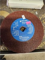 Lot of Six  7 Inch Abrasive Saw Blade