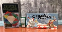 Chinese Checkers & Canadian Chess - new