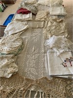 Doilies, tables scars, table runner, fancy work