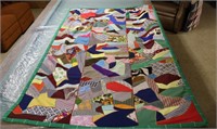 Homemade Crazy Quilt