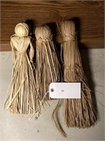Straw doll and dusters