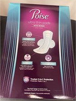Poise Ultra Thin Pads With Wings Light Absorbency4