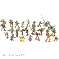Metal Military Figures (Barclay +)