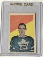 1952-53 Jim Morrison Rookie Hockey Card