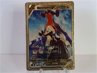 Rare Pokemon Gold Foil Garchomp V