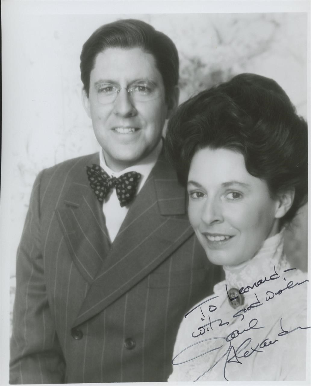 Jane Alexander signed "Eleanor and Franklin" movie