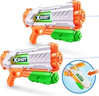 X-Shot Water Fast-Fill Medium Blaster (2 Pack)