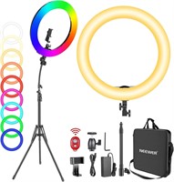 Neewer 18” RGB Ring Light with Stand