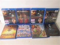 LOT ASSORTED BLUE RAYS