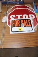 STOP & FOR SALE SIGNS & POSTS
