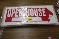 7-OPEN HOUSE SIGNS