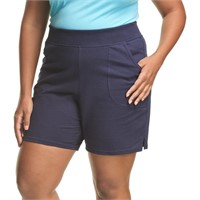 Just My Size Plus Size Cotton Jersey Shorts, Pull-