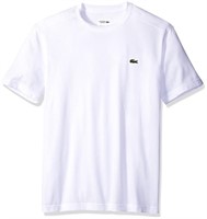 Lacoste Men's Short Sleeve Crew Neck Solid Jersey