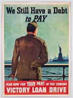 WWII VICTORY LOAN DRIVE POSTER