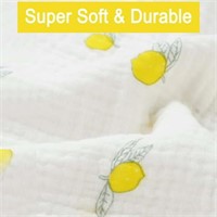 9.8 x 9.8  (25*25cm-4Layers-Pack of 4) Muslin Squa