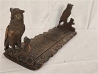 Antique Wooden Adjustable Owl Book holder
