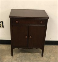 Mahogany Cabinet w/ Drawer