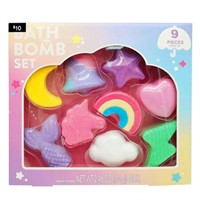 9-Piece Bath Bomb Set