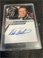 Signed 2008 Mark Martin Press Pass card