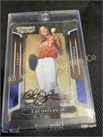 Signed 2008 Cat Osterman Sports Legends card