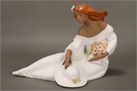 Large Lladro Porcelain Figure,