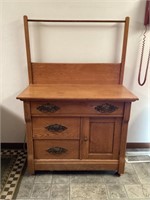 Antique Washbasin stand on casters