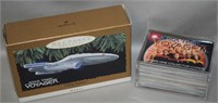 Star Trek Voyager Collectors Cards + Hallmark