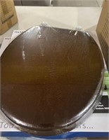 Brand new handi-craft toilet seat 100% wood grain