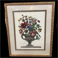 26 x 31 “ Gallery Framed Floral Picture