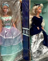 Winter Velvet & Tea Party Barbie Dolls