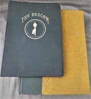 3-1918 AND 1939 BAYLOR YEARBOOKS*ROUNDUP*BEACON