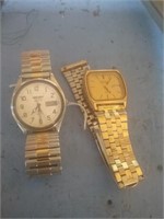 2 Seiko Quartz watches