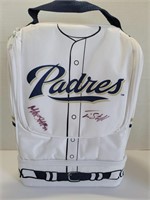 2009 Padres Game Giveaway Cooler Signed 2 Players