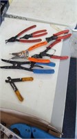 Snap ring tools and others