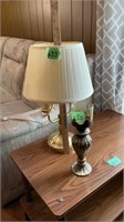 Lamp and candle holder