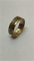 Gold and Silver Toned Ring